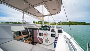 Fountaine Pajot Astrea 42 — helm station