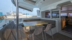 Lagoon 450 St Anna — cockpit