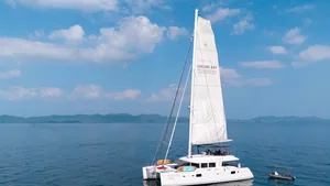 Lagoon 56 OO7 — под парусами