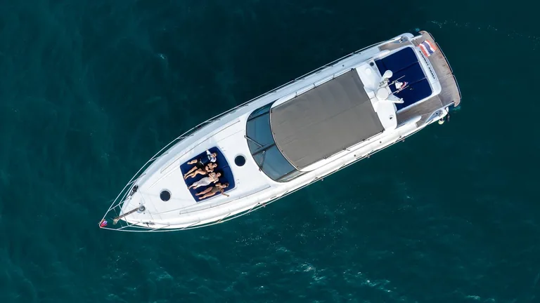 Princess V58 Clyde Legacy — view from above