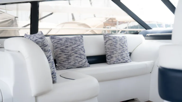 Princess V58 Clyde Legacy — seating area