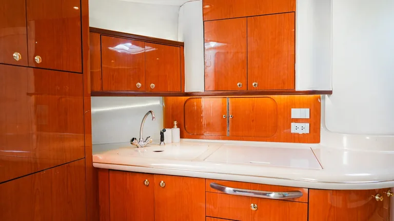 Sea Ray Sundancer 46 Vodka — galley